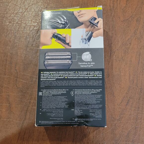 Braun Series 3 Clean & Close Black Model 300s 5408 Cordless Electric Razor - Picture 3 of 8